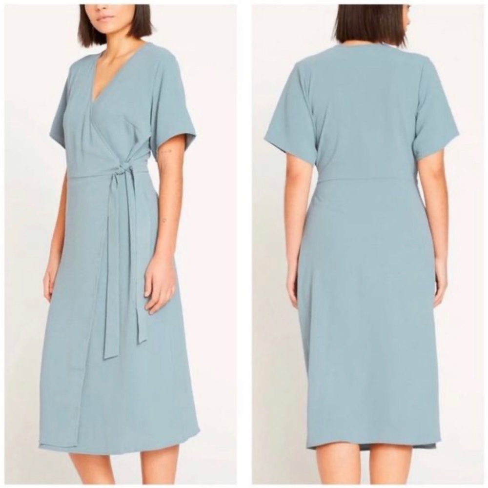 Universal Standard wrap dress